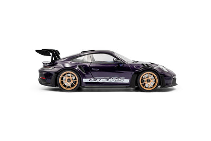 Solido 2024 Porsche 911 992 GT3 RS Weissach Pack Purple Ultraviolet 1:18