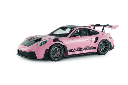 Solido 2024 Porsche 911 992 GT3 RS Weissach Pack Pink w/ Grey Wheels 1:18