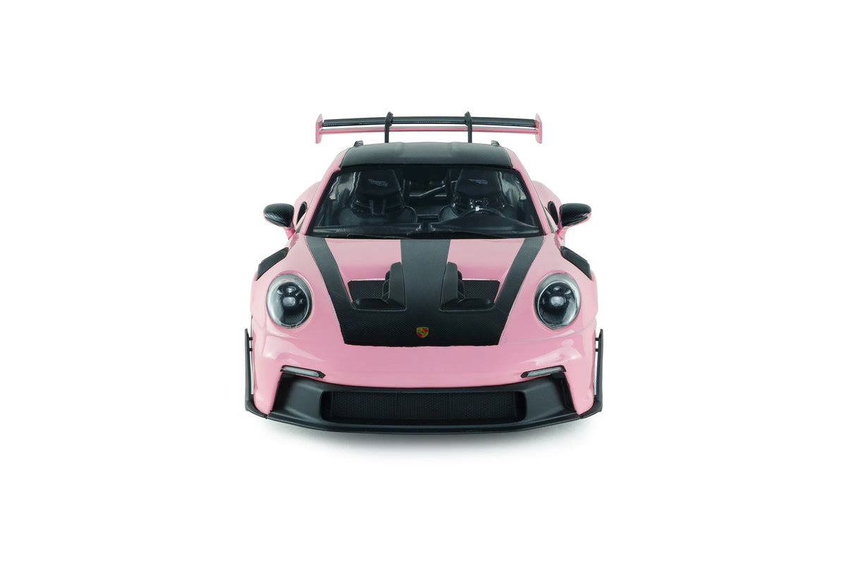 Solido 2024 Porsche 911 992 GT3 RS Weissach Pack Pink w/ Grey Wheels 1:18