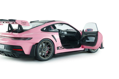 Solido 2024 Porsche 911 992 GT3 RS Weissach Pack Pink w/ Grey Wheels 1:18