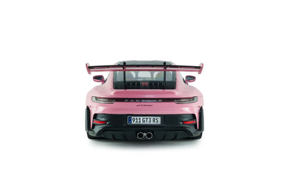 Solido 2024 Porsche 911 992 GT3 RS Weissach Pack Pink w/ Grey Wheels 1:18