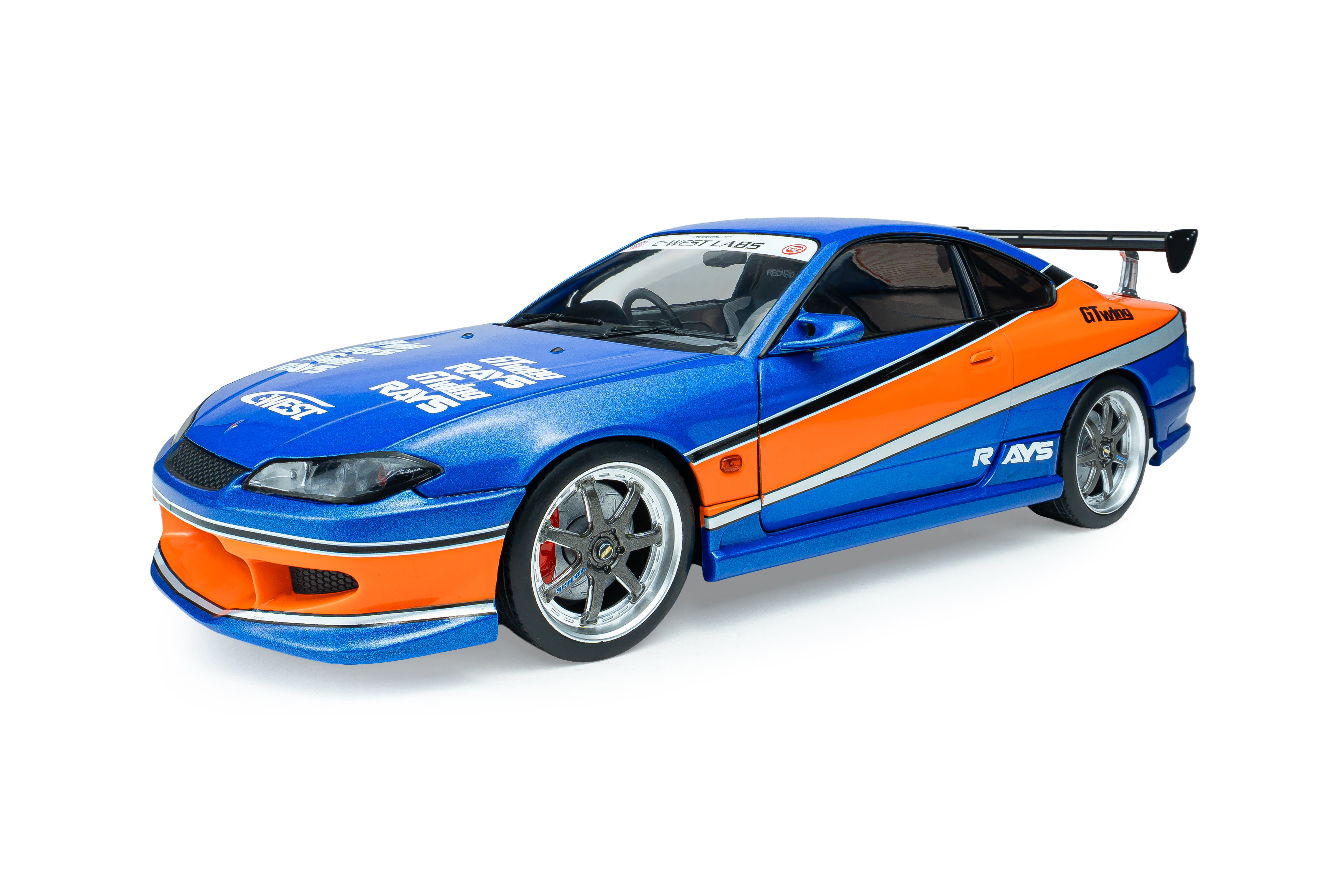 Solido 1999 Nissan Silvia S15 Tokyo Drift Diecast | 1:18 - STM Diecast