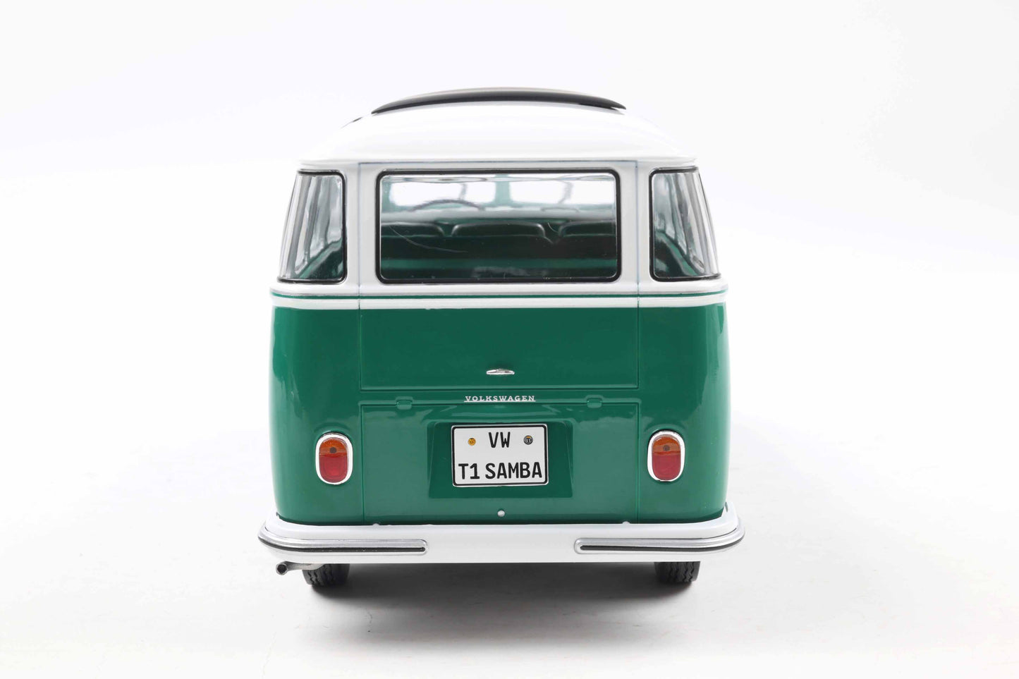 Solido 1962 Volkswagen T1 Samba Minibus Green 1:18