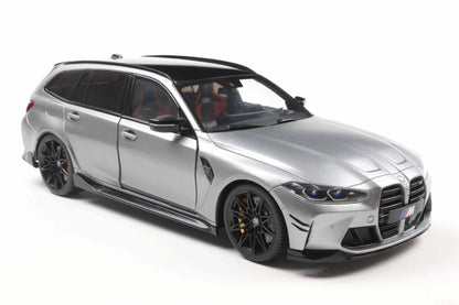 Solido 2024 BMW M3 M-Performance G81 Touring Wagon Frozen Pure Grey Metallic 1:18