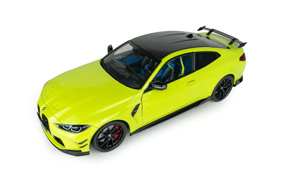 Solido 2025 BMW M4 Performance Parts G82 Sao Paulo Yellow 1:18