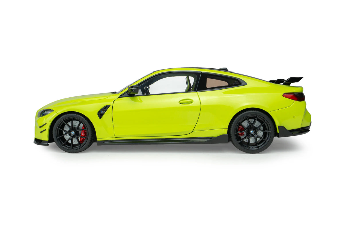 Solido 2025 BMW M4 Performance Parts G82 Sao Paulo Yellow 1:18
