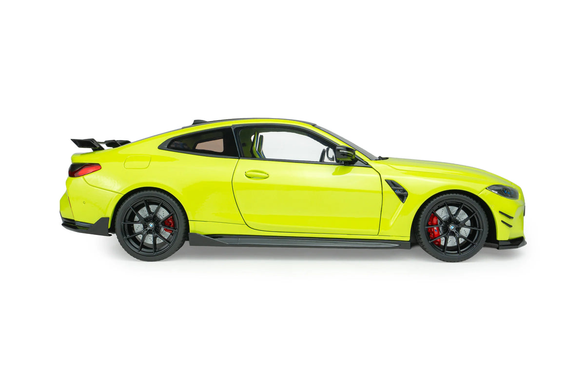 Solido 2025 BMW M4 Performance Parts G82 Sao Paulo Yellow 1:18