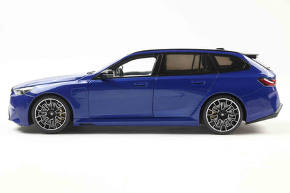 Solido 2024 BMW M5 (G99) M5 Touring M Wagon Marina Bay Blue Metallic 1:18
