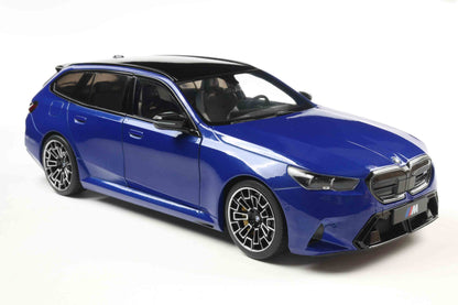 Solido 2024 BMW M5 (G99) M5 Touring M Wagon Marina Bay Blue Metallic 1:18
