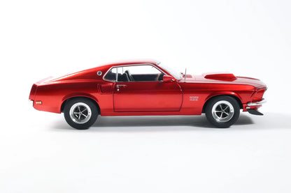 Solido 1969 Ford Mustang Boss 429 Metallic Red 1:18