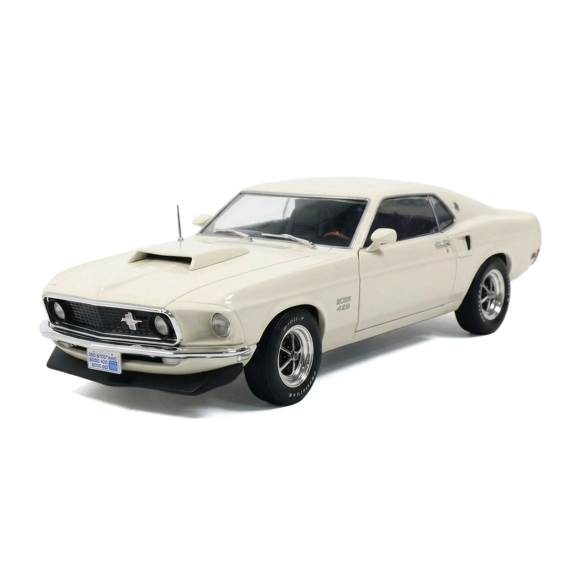 Solido 1969 Ford Mustang Boss 429 Wimbledon White 1:18