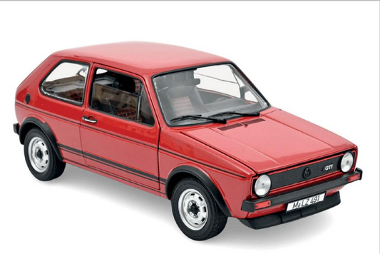 Norev 1976 Volkswagen Golf GTI MK I Red 1:18