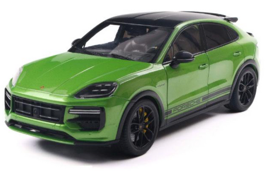 Solido 2024 Porsche Cayenne Turbo GT Coupe Green 1:18