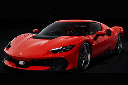 Polistil 2025 Ferrari 296 Speciale Rosso Corsa (Ferrari Red) High Fidelity 1:18