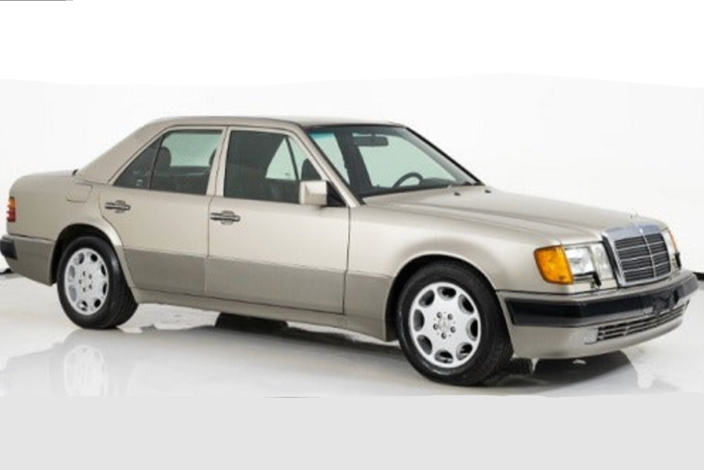 Norev 1990 Mercedes-Benz E Class 500E (W124) Smoke Silver 1:18