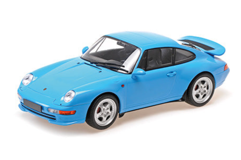 Minichamps 1994 Porsche 911 (993) Carrera RS Riviera Blue 1:18