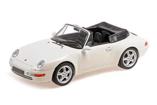 Minichamps 1994 Porsche 911 (993) Carrera Cabriolet White 1:18