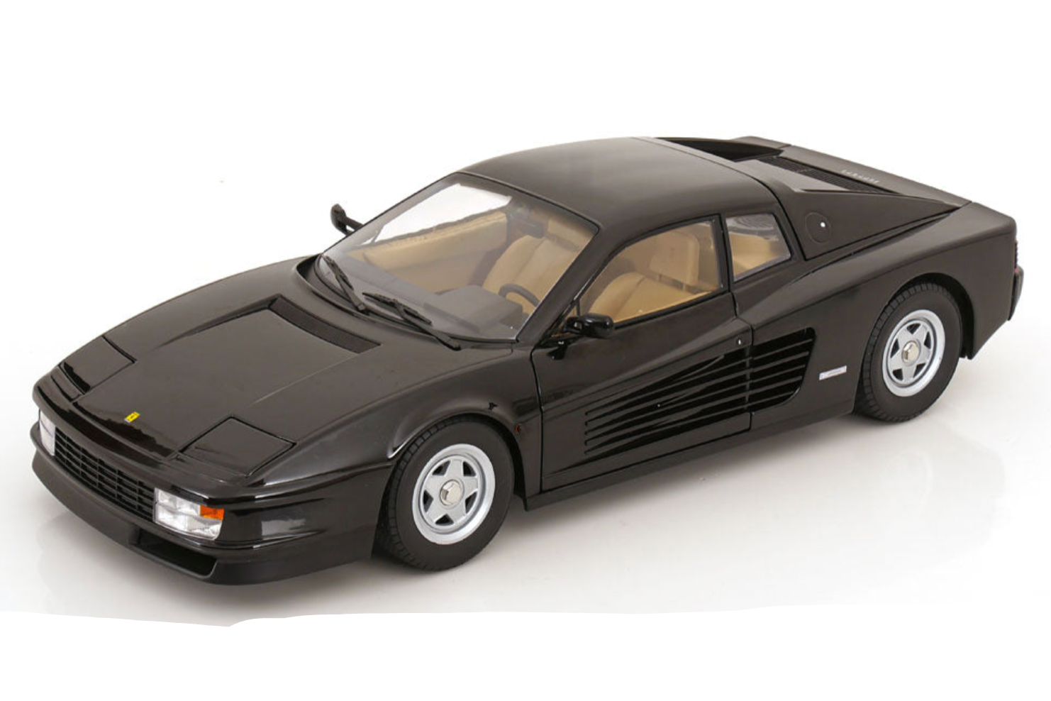 1:12 Scale Diecast Ferrari Testarossa Black