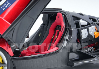 BBR 2026 Ferrari F80 Rosso (Red) Supercar Diecast w/ FULL Openings 1:18