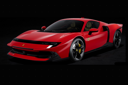 Polistil 2025 Ferrari 849 Testarossa Rosso Corsa (Ferrari Red) High Fidelity WITH DISPLAY 1:18