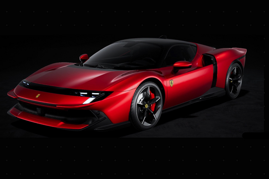 Polistil 2025 Ferrari 849 Testarossa Rosso Magma (Red Metallic) High Fidelity WITH DISPLAY 1:18