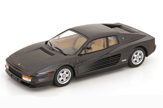 KK Scale 1984 Ferrari Testarossa Monospecchio (1st Miami Vice) Anthracite 1:18