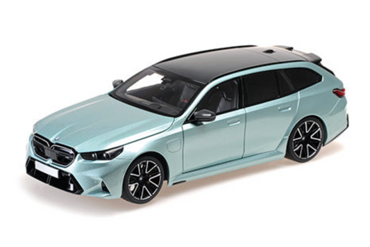 Minichamps 2024 BMW M5 Touring Wagon (G99) Green Metallic 1:18