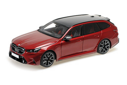 Minichamps 2024 BMW M5 Touring Wagon (G99) Fire Red Metallic 1:18
