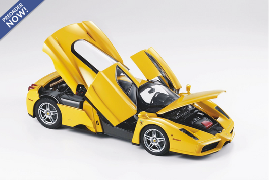 BBR 2004 Ferrari Enzo Ferrari Giallo Modena (Yellow) 1:18 LUXURY PACK