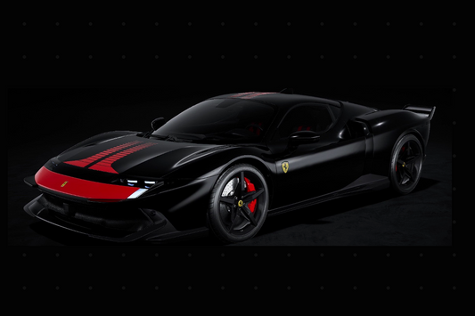 Polistil 2025 Ferrari 849 Testarossa Nero DS (Black) High Fidelity WITH DISPLAY 1:18