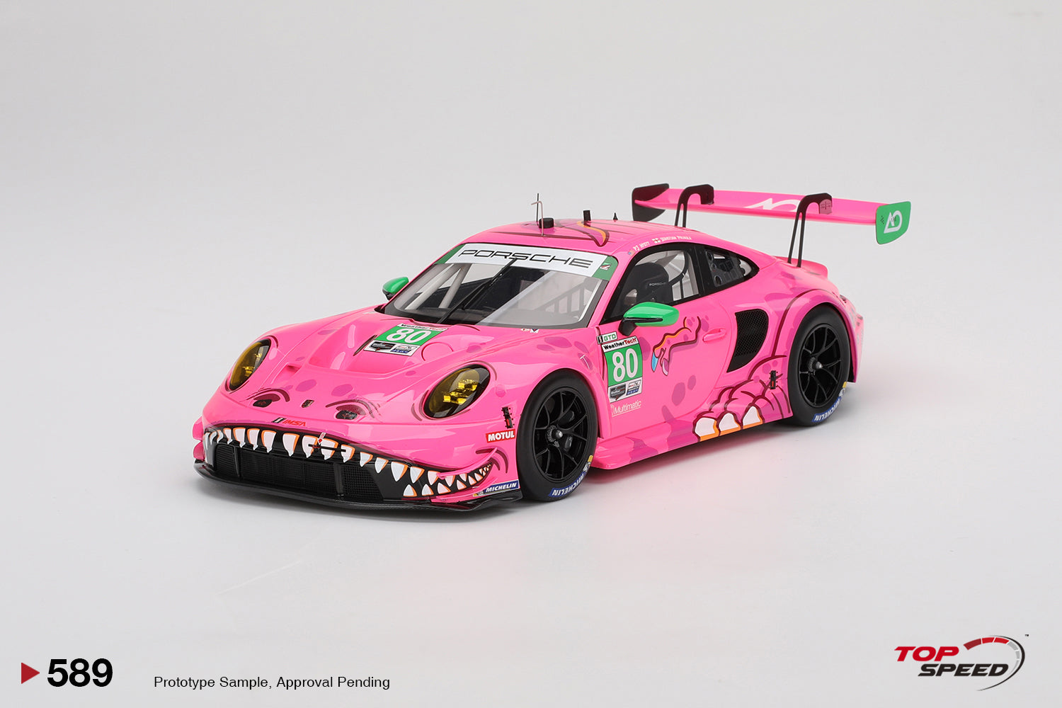Topspeed Porsche 911 GT3 R (992) #80 Roxy AO Racing 2024 IMSA Michelin