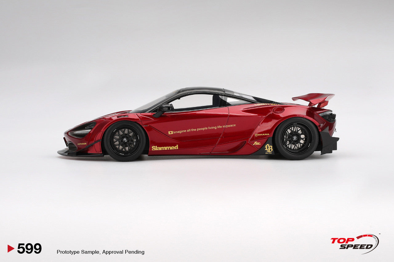 Topspeed Mclaren 720S LB-Works Gem Red Metallic 1:18 – STM Diecast