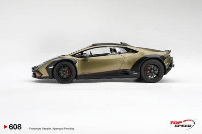 Topspeed Lamborghini Huracan Sterrato Verde Gea Matte (Matte Green) 1:18