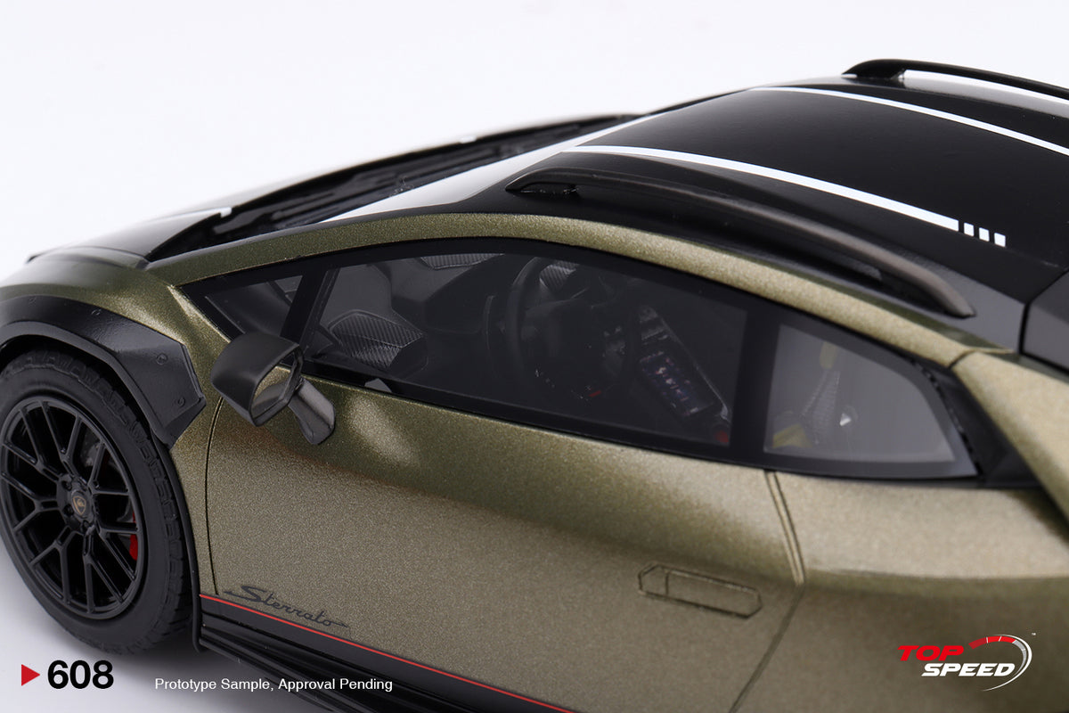 Topspeed Lamborghini Huracan Sterrato Verde Gea Matte (Matte Green) 1:18