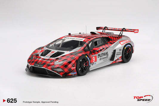 Topspeed Lamborghini Huracan GT3 EVO2 #9 Pfaff Motorsports 12hrs Sebring 2025 1:18