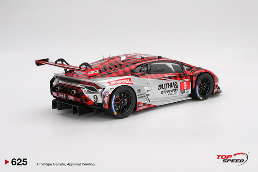 Topspeed Lamborghini Huracan GT3 EVO2 #9 Pfaff Motorsports 12hrs Sebring 2025 1:18