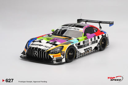 Topspeed Mercedes AMG GT3 EVO #888 Mercedes-AMG Team GMR Meguiar's 2025 Bathurst 12 Hrs 1:18