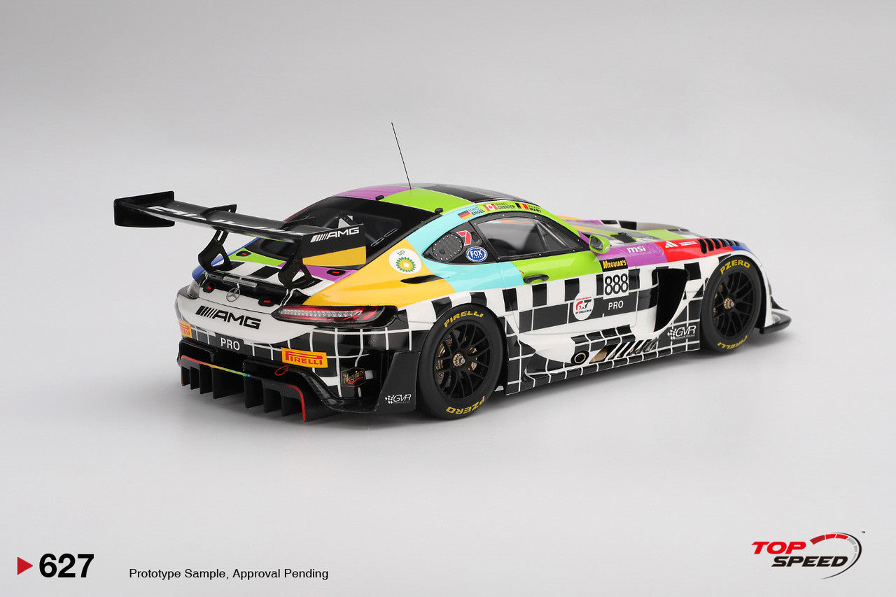 Topspeed Mercedes AMG GT3 EVO #888 Mercedes-AMG Team GMR Meguiar's