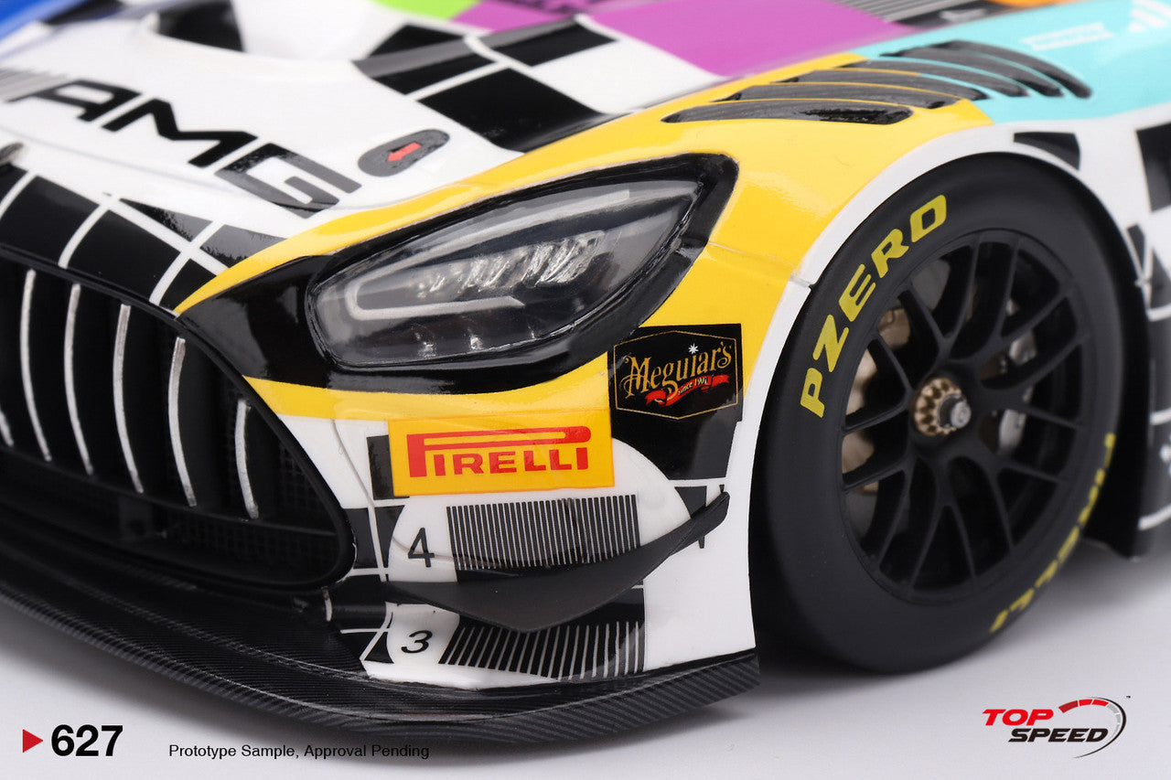 Topspeed Mercedes AMG GT3 EVO #888 Mercedes-AMG Team GMR Meguiar's 2025 Bathurst 12 Hrs 1:18
