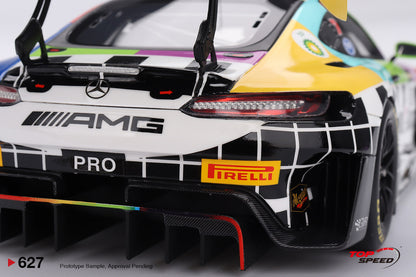 Topspeed Mercedes AMG GT3 EVO #888 Mercedes-AMG Team GMR Meguiar's 2025 Bathurst 12 Hrs 1:18