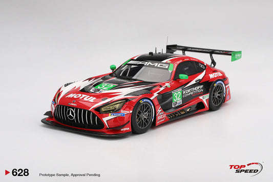 Topspeed Mercedes AMG GT3 EVO #32 Korthoff Competition Motors 2025 Daytona 24Hrs 1:18