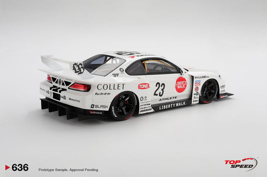 Topspeed Nissan Silvia (S15) #23 LB-Super Silhouette ATHLETE LBWK 1:18