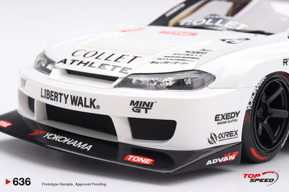 Topspeed Nissan Silvia (S15) #23 LB-Super Silhouette ATHLETE LBWK 1:18