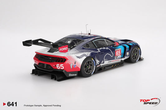 Topspeed Ford Mustang GT3 #65 Ford Multimatic Motorsports 2025 Winner IMSA Daytona 24hrs 1:18