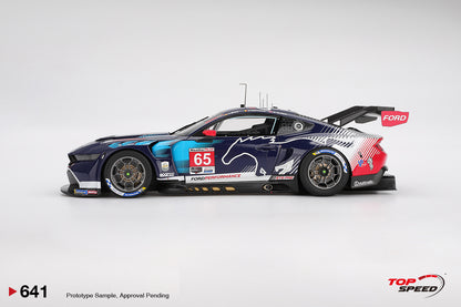 Topspeed Ford Mustang GT3 #65 Ford Multimatic Motorsports 2025 Winner IMSA Daytona 24hrs 1:18