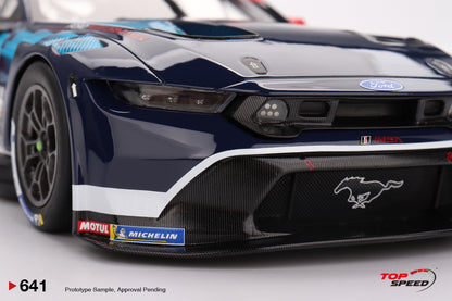 Topspeed Ford Mustang GT3 #65 Ford Multimatic Motorsports 2025 Winner IMSA Daytona 24hrs 1:18