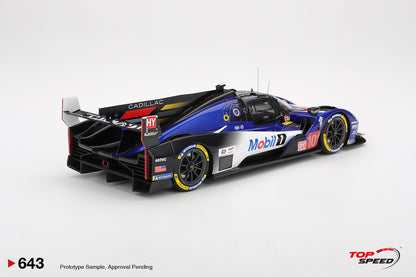 Topspeed Cadillac V-Series.R #101 Wayne Taylor Racing 2025 IMSA Le Mans 24hrs 1:18