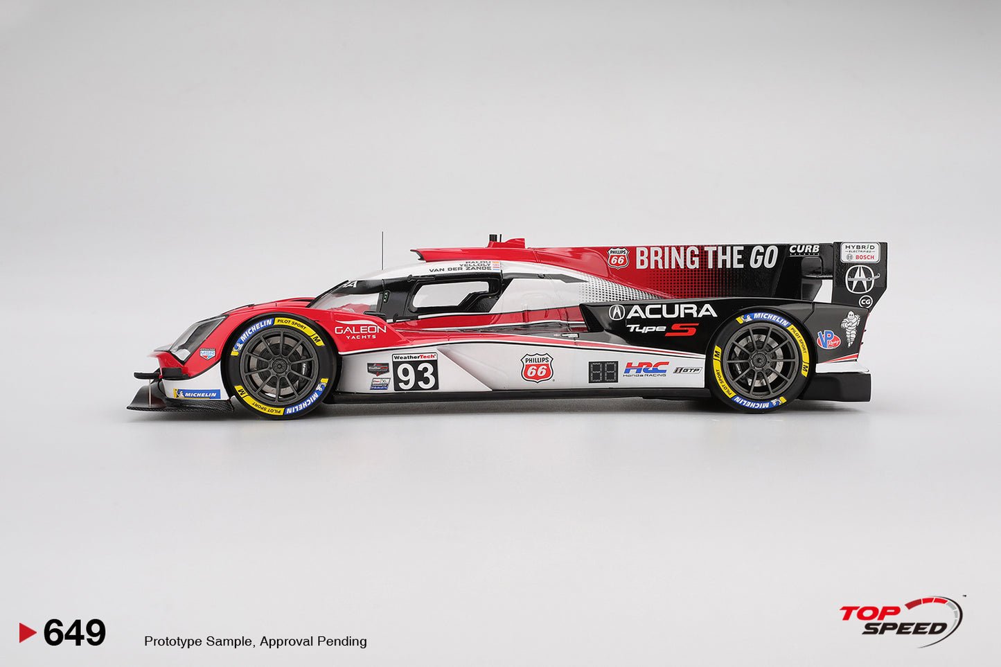 Topspeed Acura ARX-06 #93 Meyer Shank Racing IMSA 3rd 2025 Sebring 12 Hrs 1:18