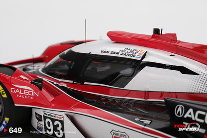 Topspeed Acura ARX-06 #93 Meyer Shank Racing IMSA 3rd 2025 Sebring 12 Hrs 1:18