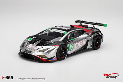 Topspeed Lamborghini Huracan GT3 EVO2 #45 DEX Wayne Taylor Racing IMSA 2025 Daytona 24hrs 1:18